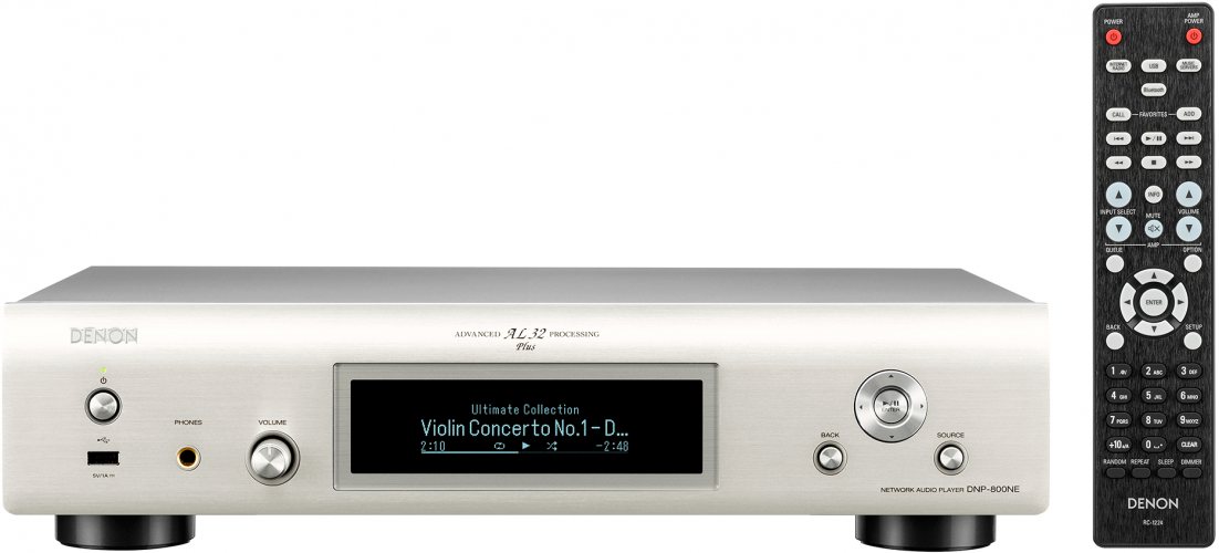 Denon DNP-800NE (Premium Silver) с пультом д.у.